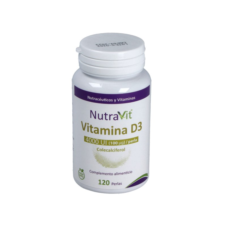 Nutravit vitamina d3 4000ui 100ug 120perlas