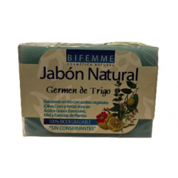 Jabon germen trigo 100g pastilla bifemme ynsadiet