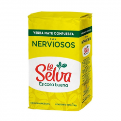 Yerba mate compuesta para nerviosos la selva 1kg