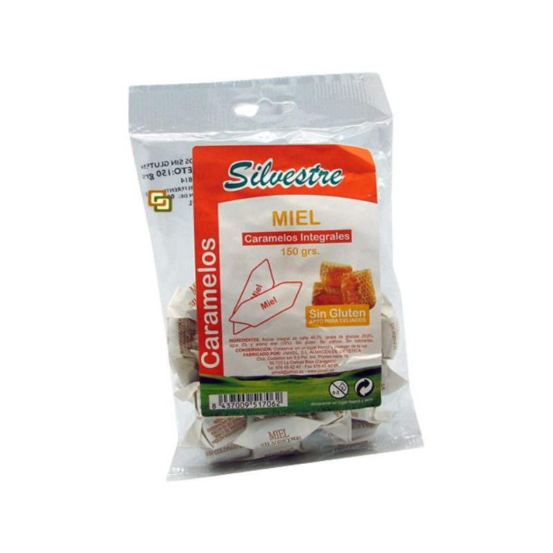 Caramelos miel 150gr silvestr