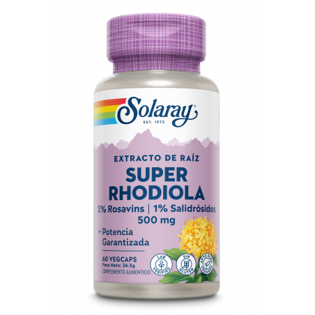 Rhodiola super 60cp solaray