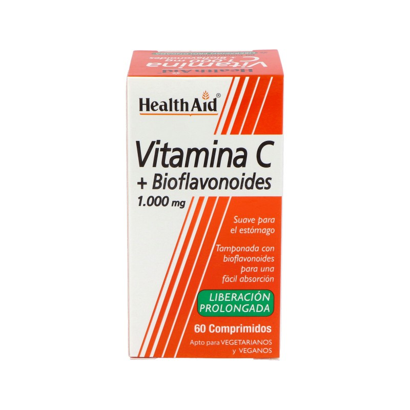 Vitamina c 1000mg 60tabletas health aid