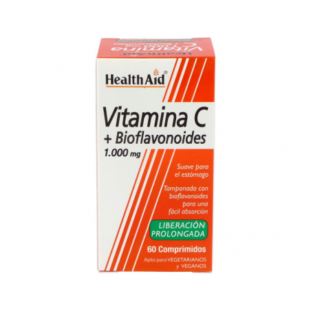 Vitamina c 1000mg 60tabletas health aid