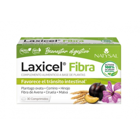 Laxicel fibra 30comp natysal