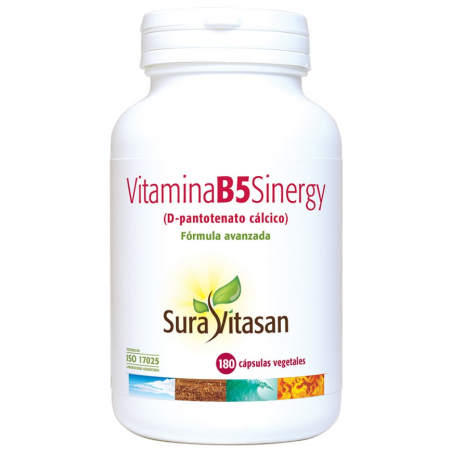 Vitamina b5 sinergy 180cap sura vitasan