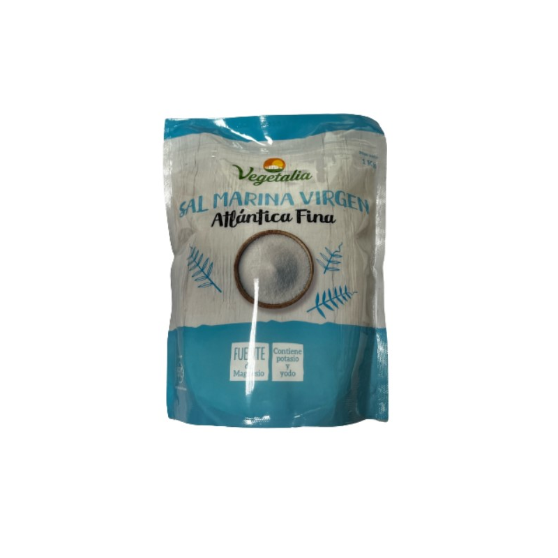 Sal marina atlantica fina 1kg vegetalia