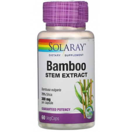 Bamboo 300mg 60cap solaray