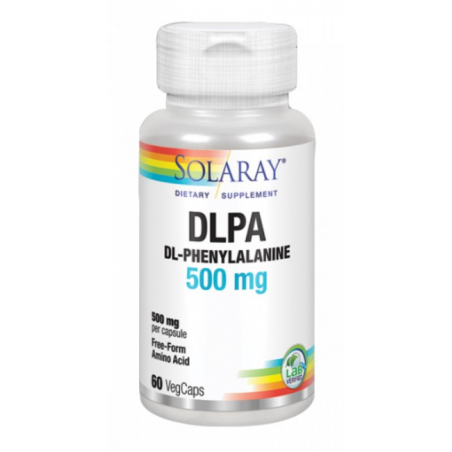 Dl-phenylalanine 500mg 60cap solaray