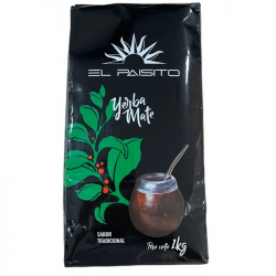 Yerba mate tradicional 1kg el paisito