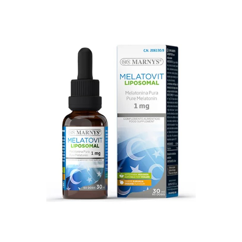 Melatonina liposomal (melatovit) 1mg 30ml marnys