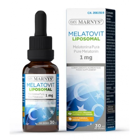 Melatonina liposomal (melatovit) 1mg 30ml marnys
