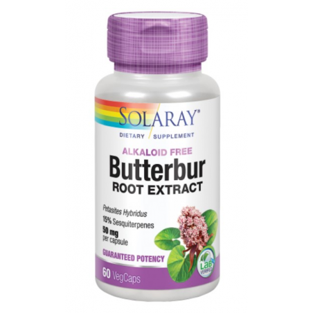 Butterbur root extract 60caps. solaray