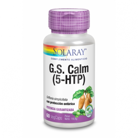 G.s. calm 5-htp 60cap solaray