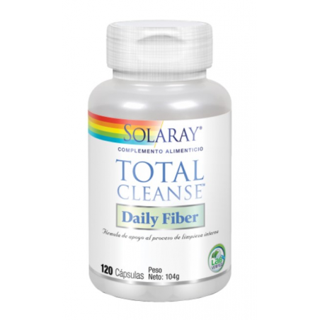 Total cleanse daily fiber 120cap solaray
