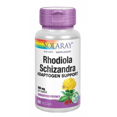 Rhodiola+shizandra 60cap solaray