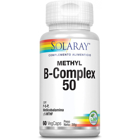 Methyl b complex 50 60cap solaray