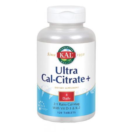 Ultra cal-citrate+ 120t solaray