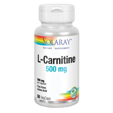 L-carnitina 500mg 30 solaray