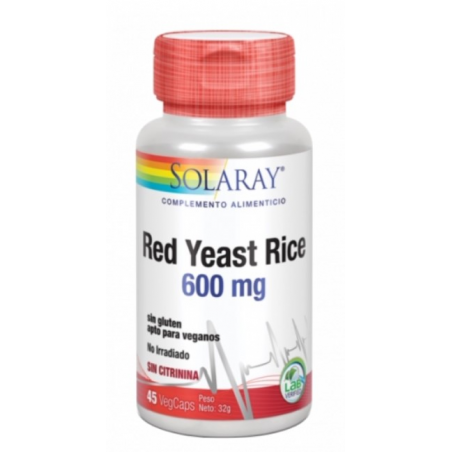 Red yeast rice 45cap solaray