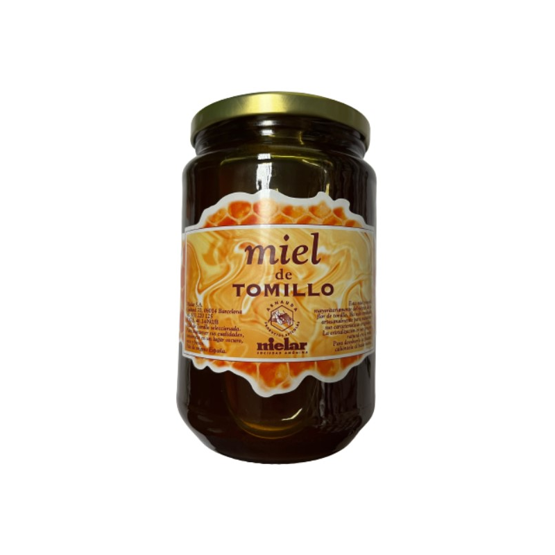 Miel tomillo 1kg mielar