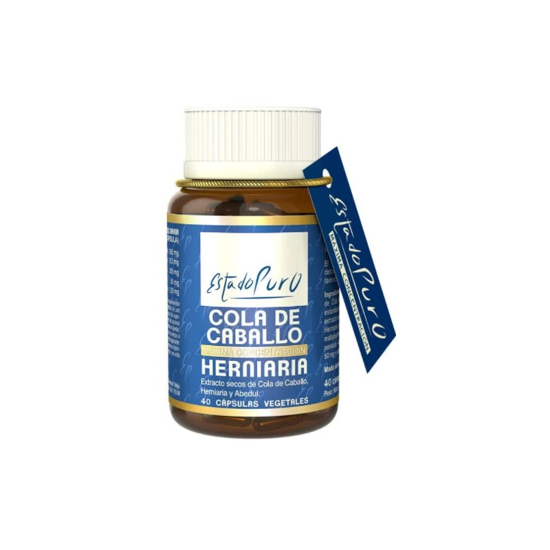 Cola caballo herniaria 40cap estado puro tongil