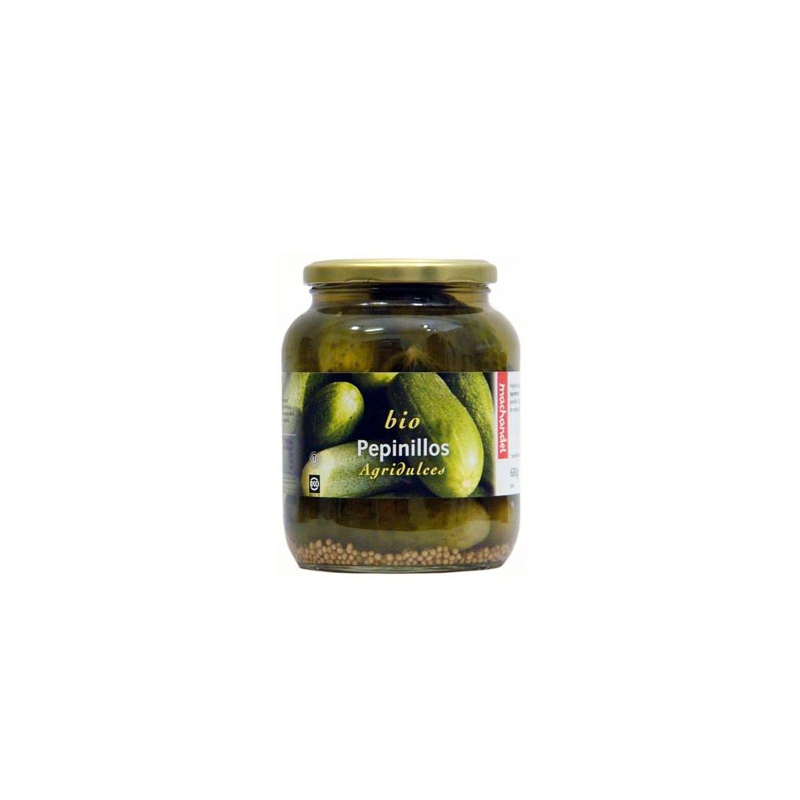 Pepinillos agridulces bio machandel 350g