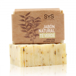 Jabon te verde natural pastilla 100g sys