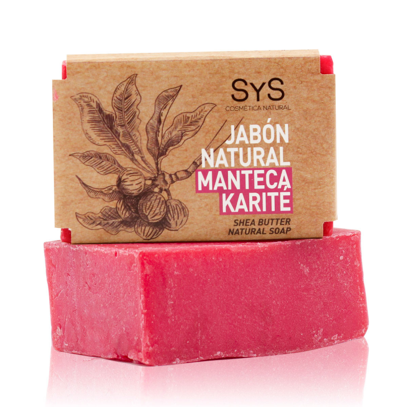 Jabon manteca karite natural pastilla 100g sys