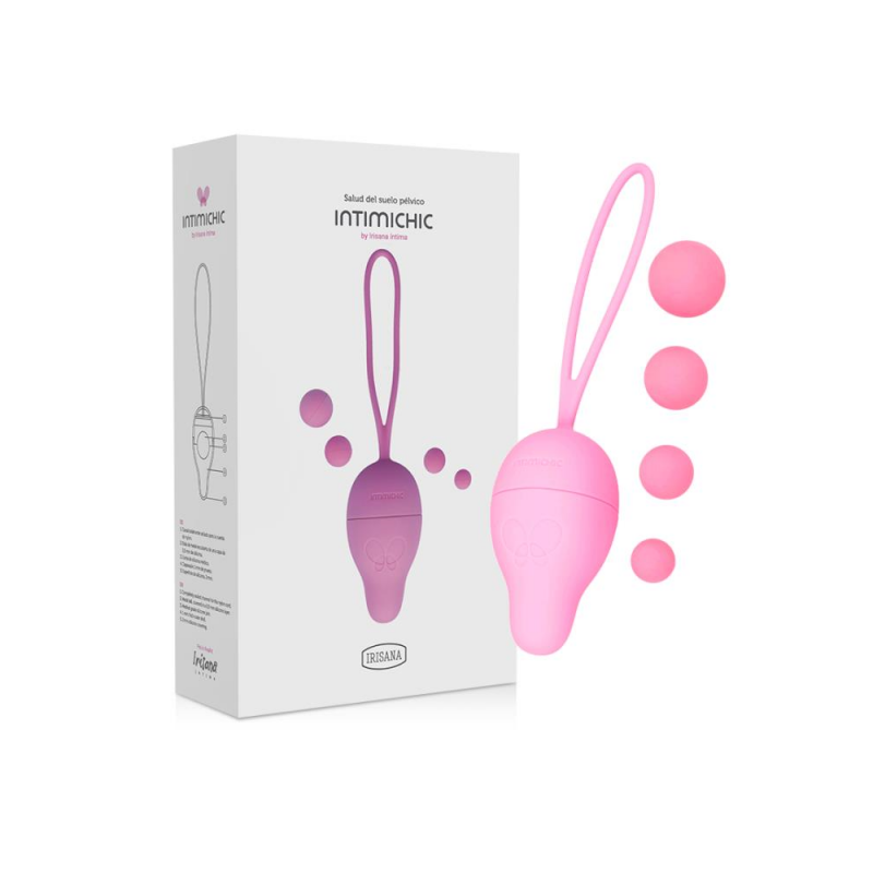 Pesos suelo pelvico intimichic irisana
