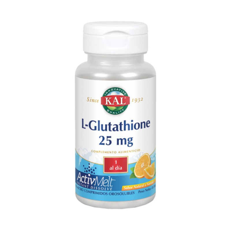 L-glutathione 25mg 90comp acticmelt  kal
