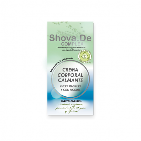 Shovade crema calmante 250ml piel sensible picores