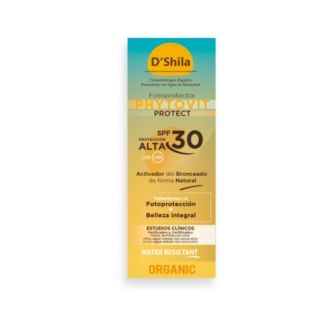 Bronceador spf30 200ml. shila