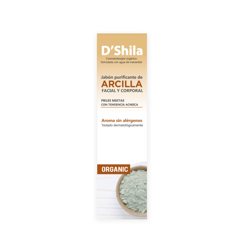Jabon arcilla 250 ml shila