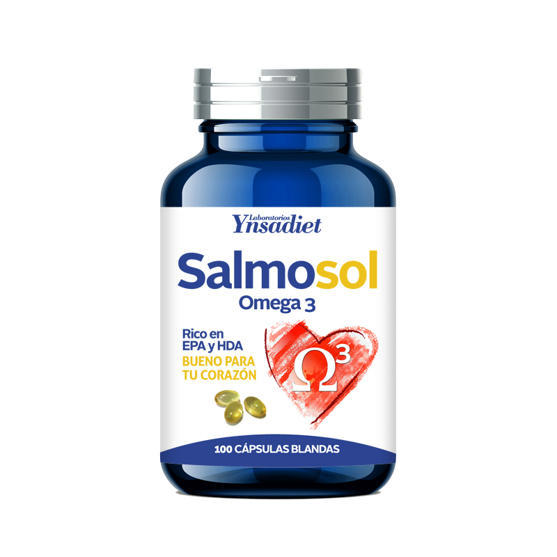 Salmosol omega 3 500mg 100perl ynsadiet