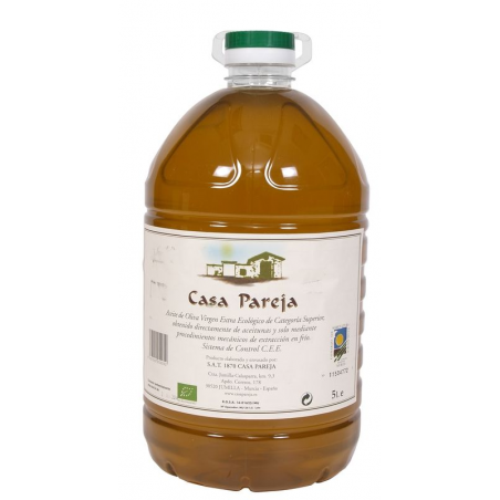 Aceite oliva virgen extra casa pareja 5l plastico