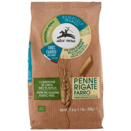 Penne espelta 500g bio alce nero