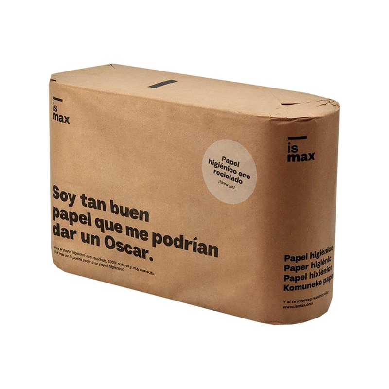 Papel higienico ecologico pack 6/u ismax