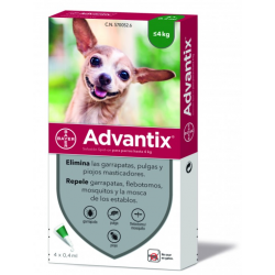 Advantix menos 4kg bayer