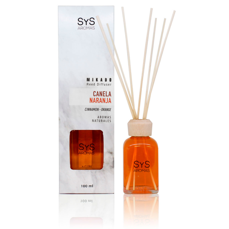 Mikado canela naranja 100ml sys