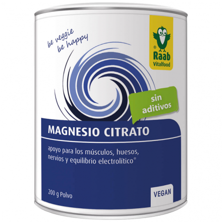 Magnesio citrato 340gr. raab vitalfood