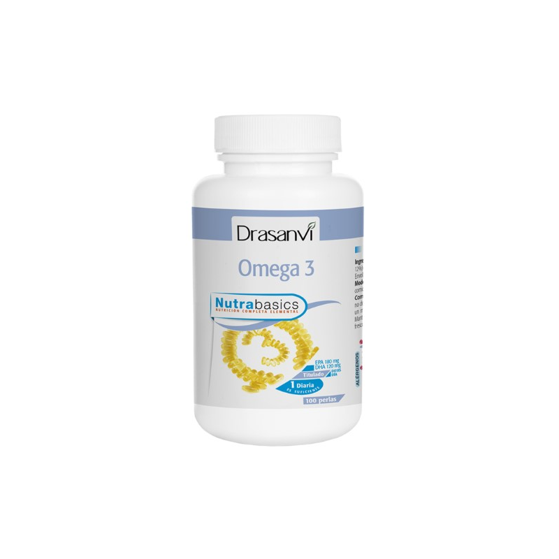 Omega 3 100 perlas nutrabasic drasanvi