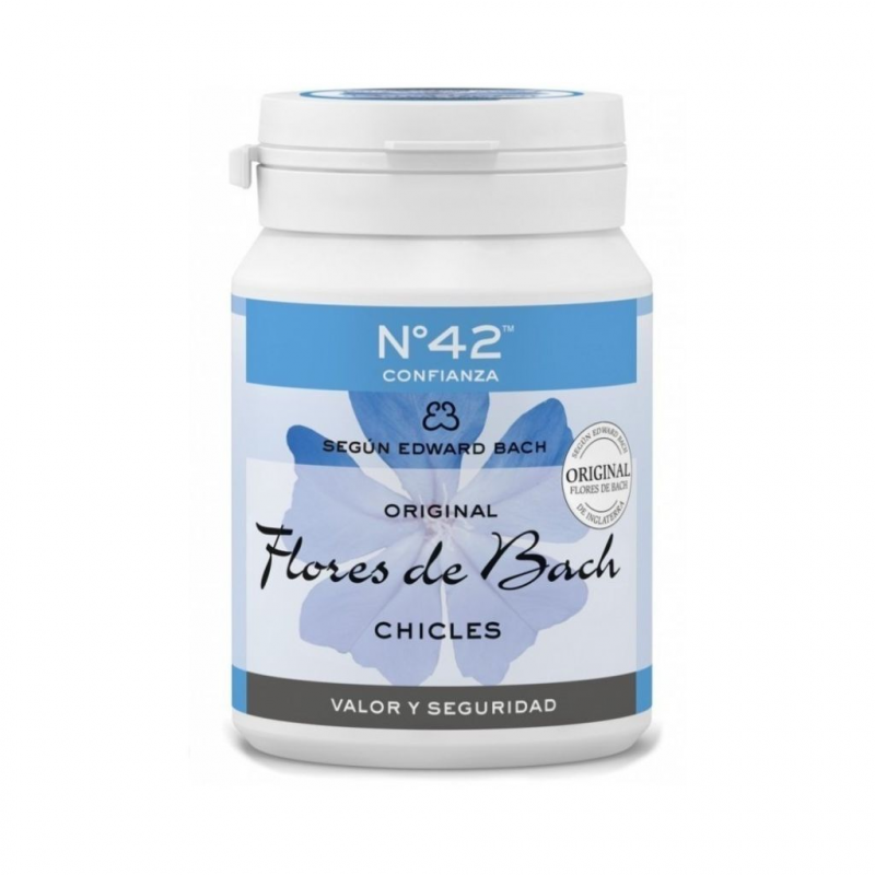 Chicle bach autoconfianza nº42 valor seguridad