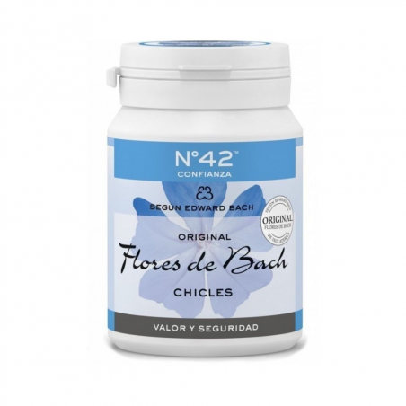 Chicle bach autoconfianza nº42 valor seguridad