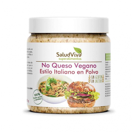 No queso vegano italiano polvo 125g salud viva