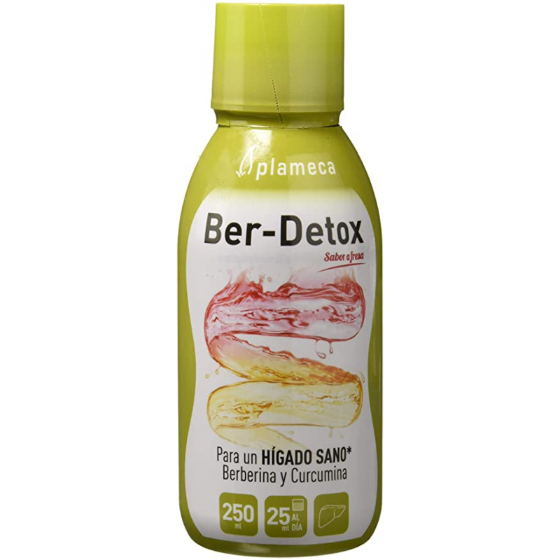 Ber-detox fresa 250ml plameca