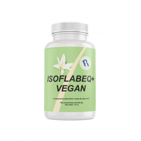 Isoflabeq+ vegan 180comprimidos 650mg bequisa