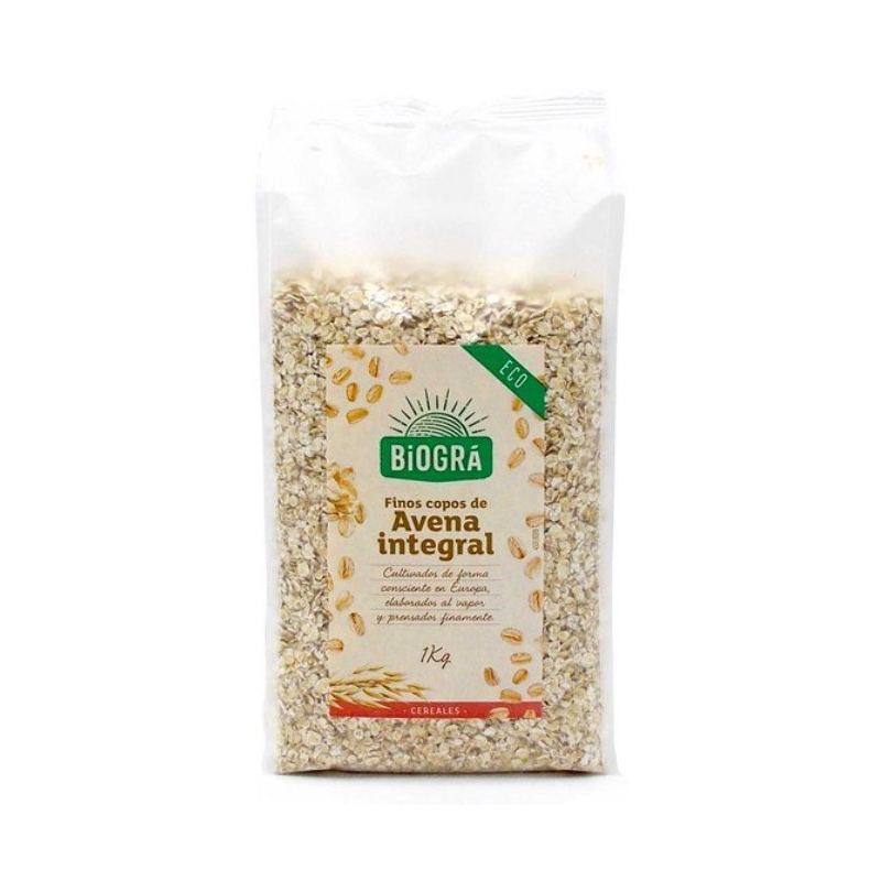 Copos avena finos integrales 1k biogra
