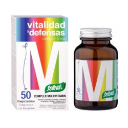 Complex multivitamin vitalidad defensas 50c santiv