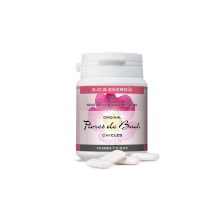 Chicle bach energia nº 40  40unidades grisi