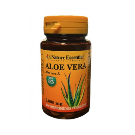 Aloe vera 2000mg con sen 60 comp nature essential